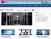 Tablet Screenshot of newras.com